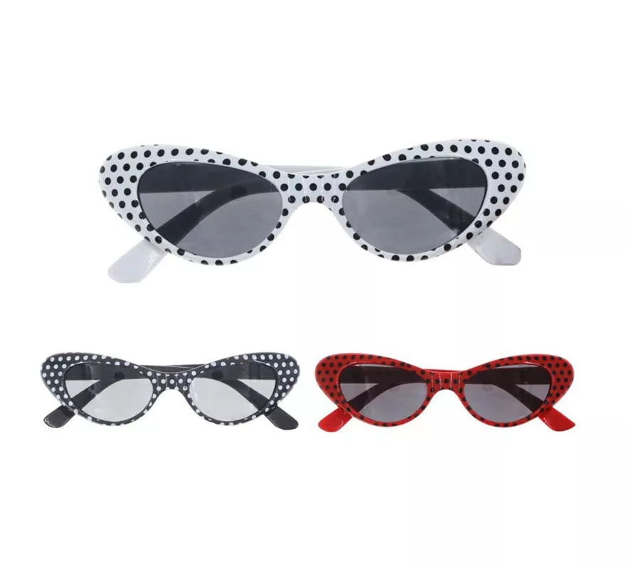 Translation missing: es.Gafas de los años 50 con lunares colores surtidos
