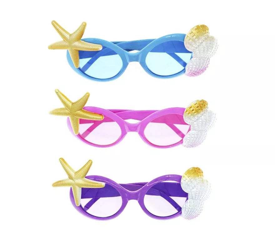 Translation missing: it.Gafas de Marinas estrella y conchas colores surtidos