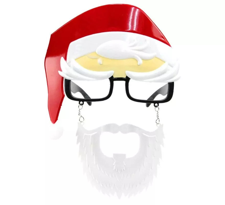 Translation missing: it.Gafas de Papá Noel con Barba y Gorro