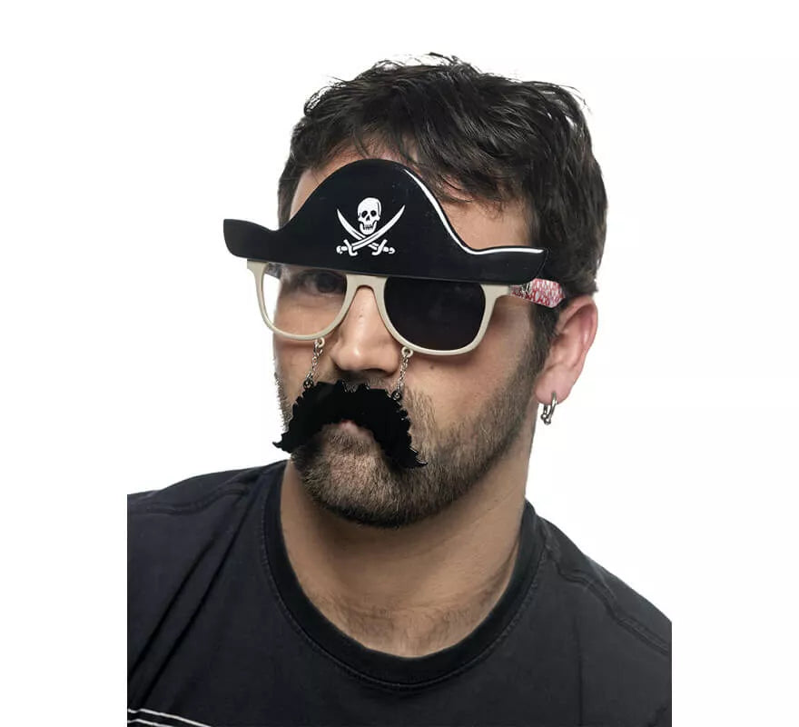 Translation missing: it.Gafas de Pirata con Bigote y Sombrero