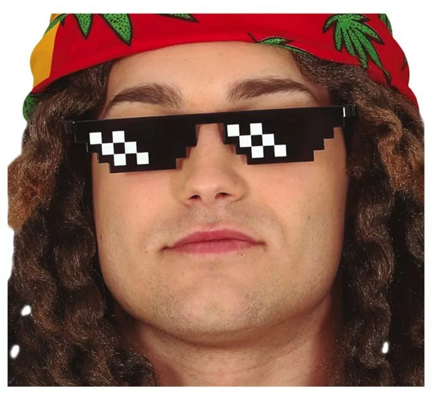 Translation missing: it.Gafas de Pixel Negro y Blanco