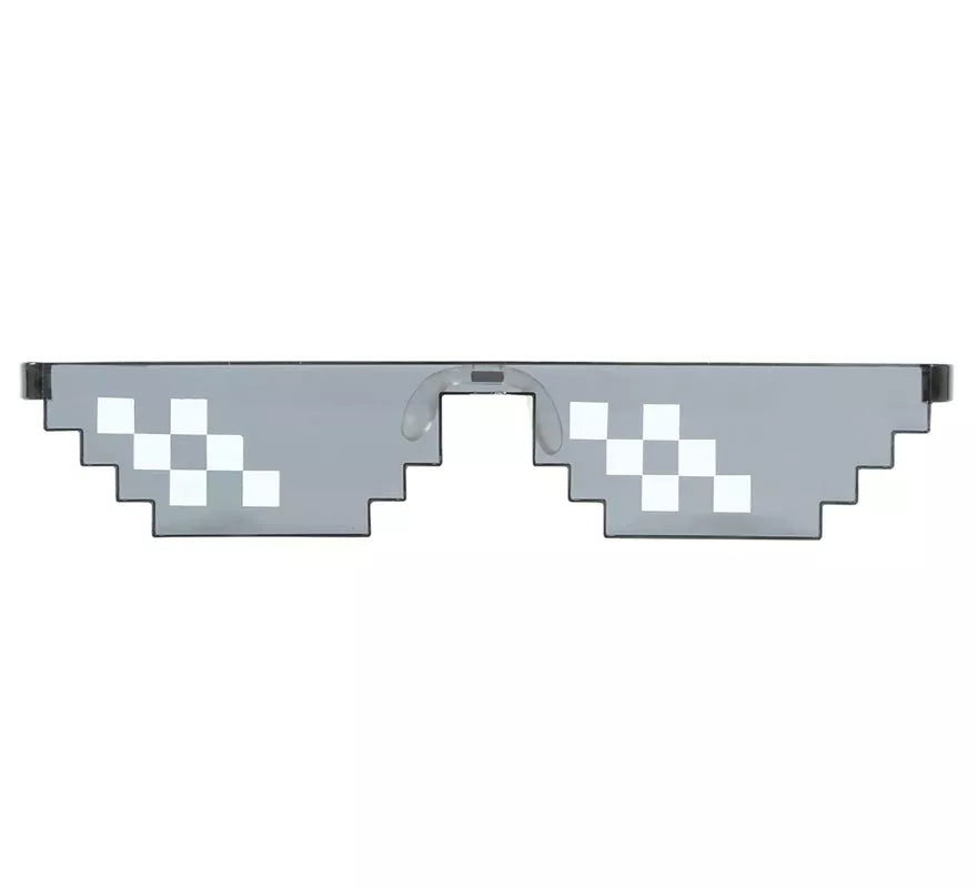 Translation missing: it.Gafas de Pixel Negro y Blanco