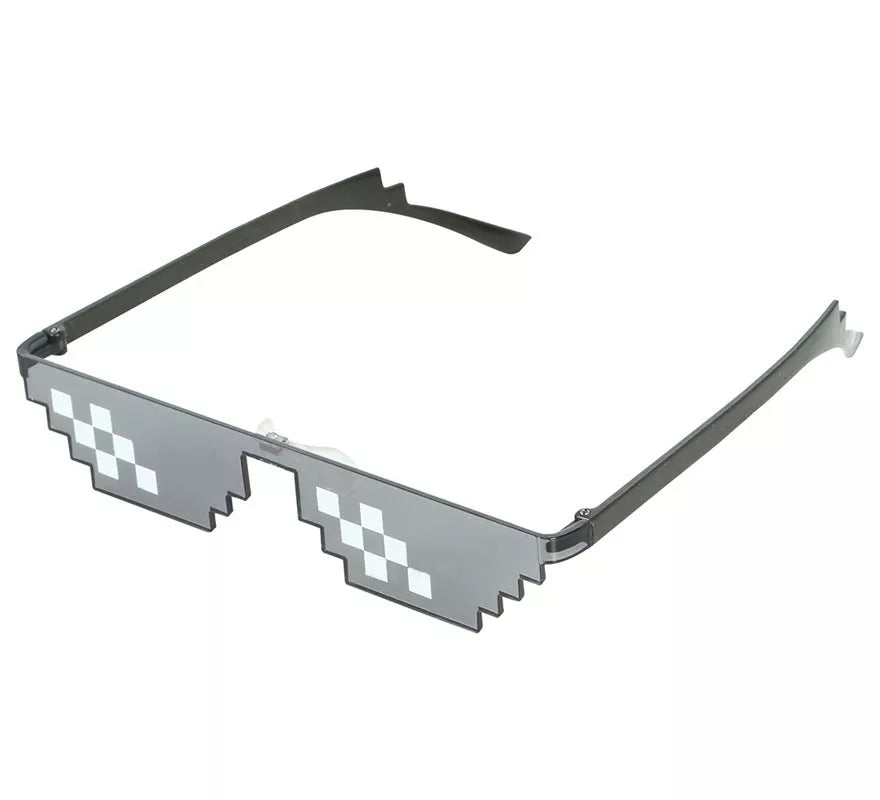 Translation missing: it.Gafas de Pixel Negro y Blanco