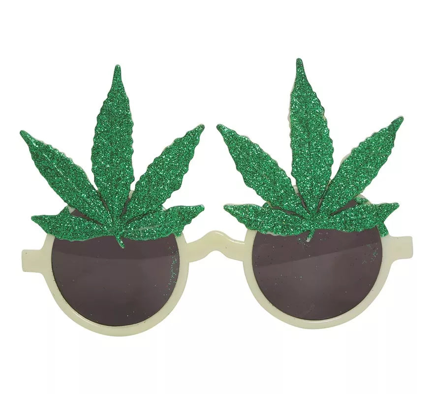 Translation missing: es.Gafas de Rastafari con hojas de Marihuana