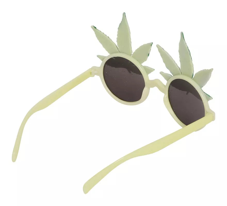 Translation missing: es.Gafas de Rastafari con hojas de Marihuana