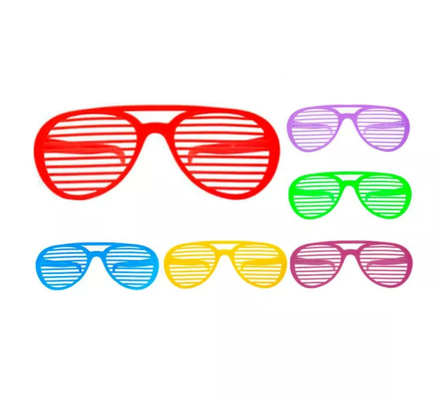 Translation missing: it.Gafas de Rejillas gigante colores surtidos