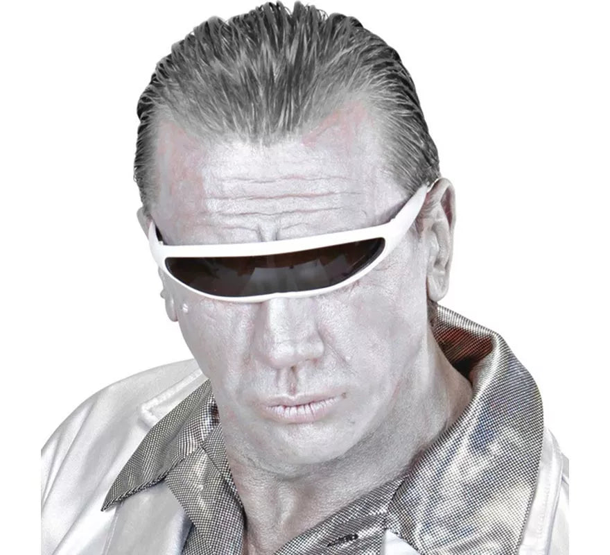 Gafas de Robot Techno blancas