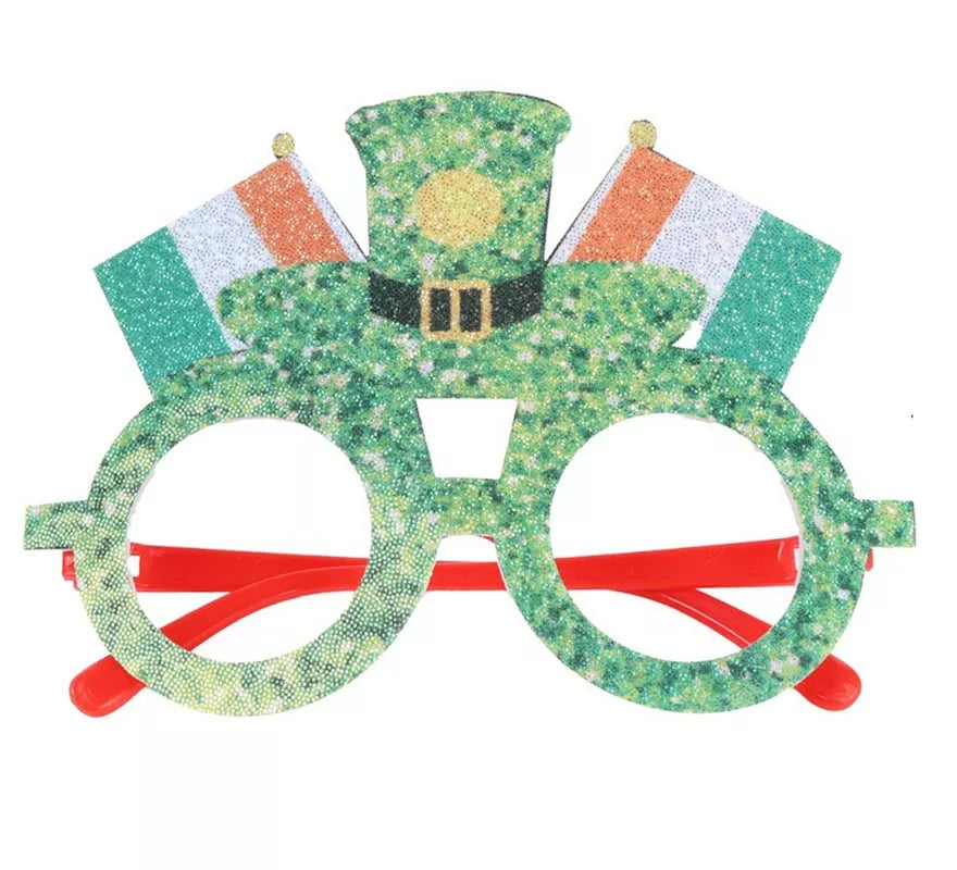 Translation missing: it.Gafas de Sombrero y Bandera San Patricio