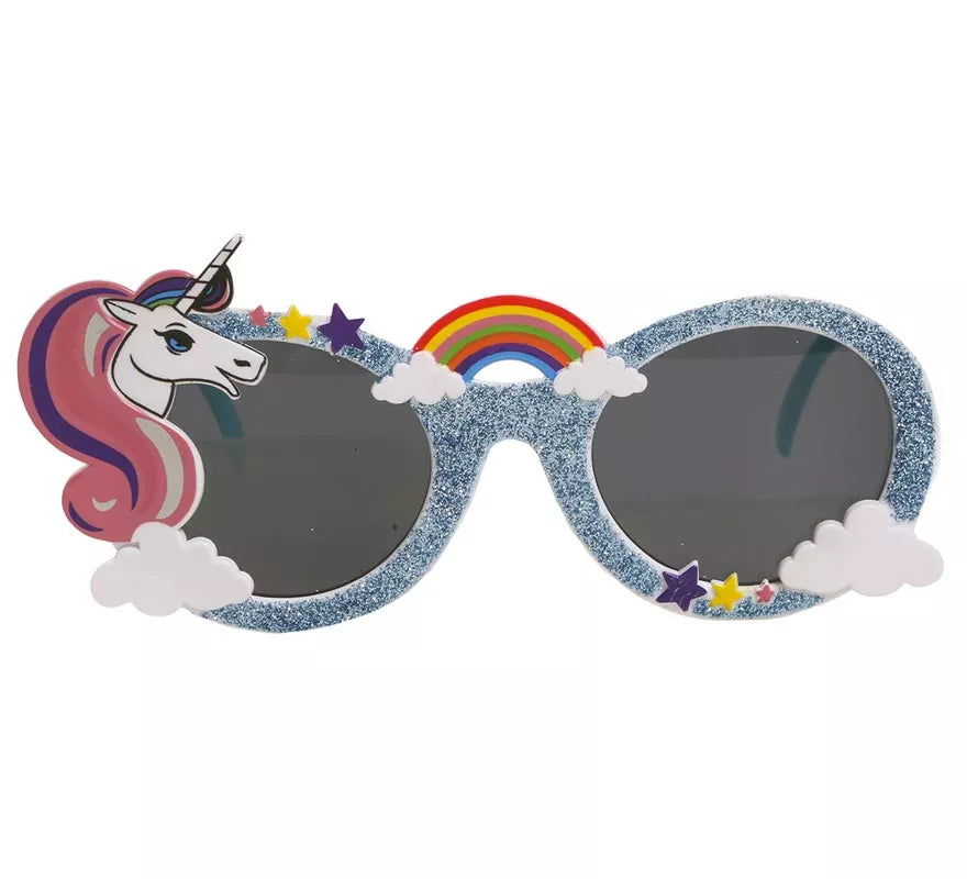 Gafas de Unicornio con Purpurina