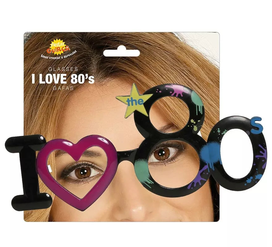 Translation missing: it.Gafas Divertidas I Love 80