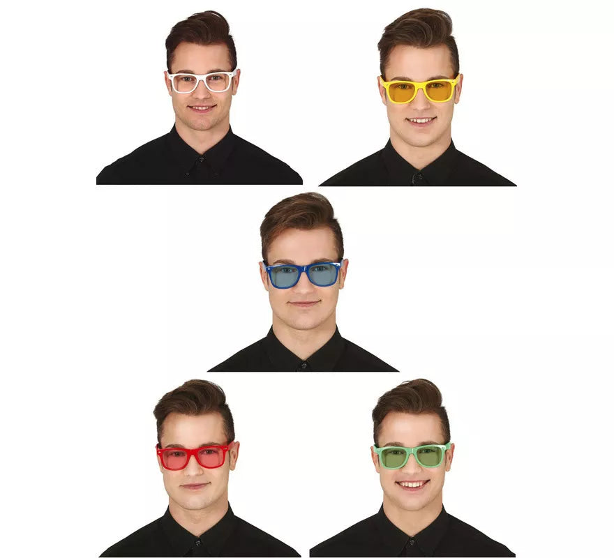 Translation missing: it.Gafas en varios colores con Cristales Transparentes