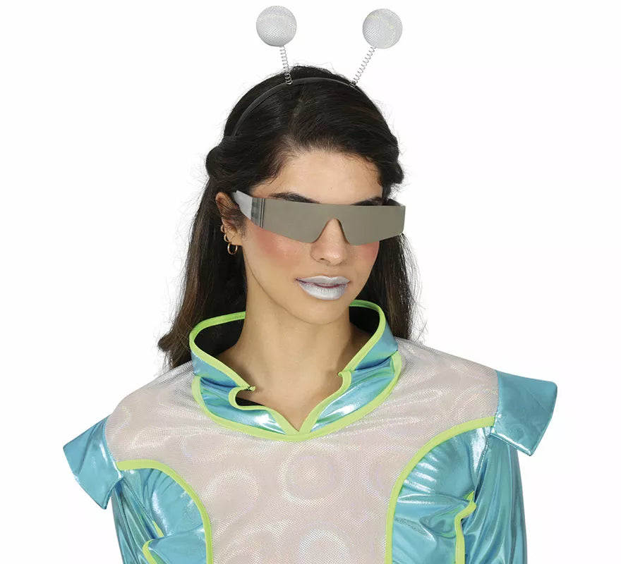 Translation missing: it.Gafas Espejo del futuro gris adulto