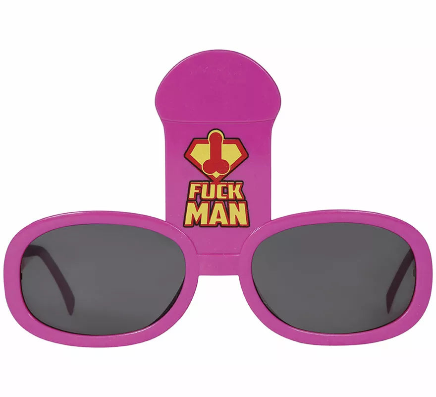 Translation missing: it.Gafas Fuckman rosa adulto