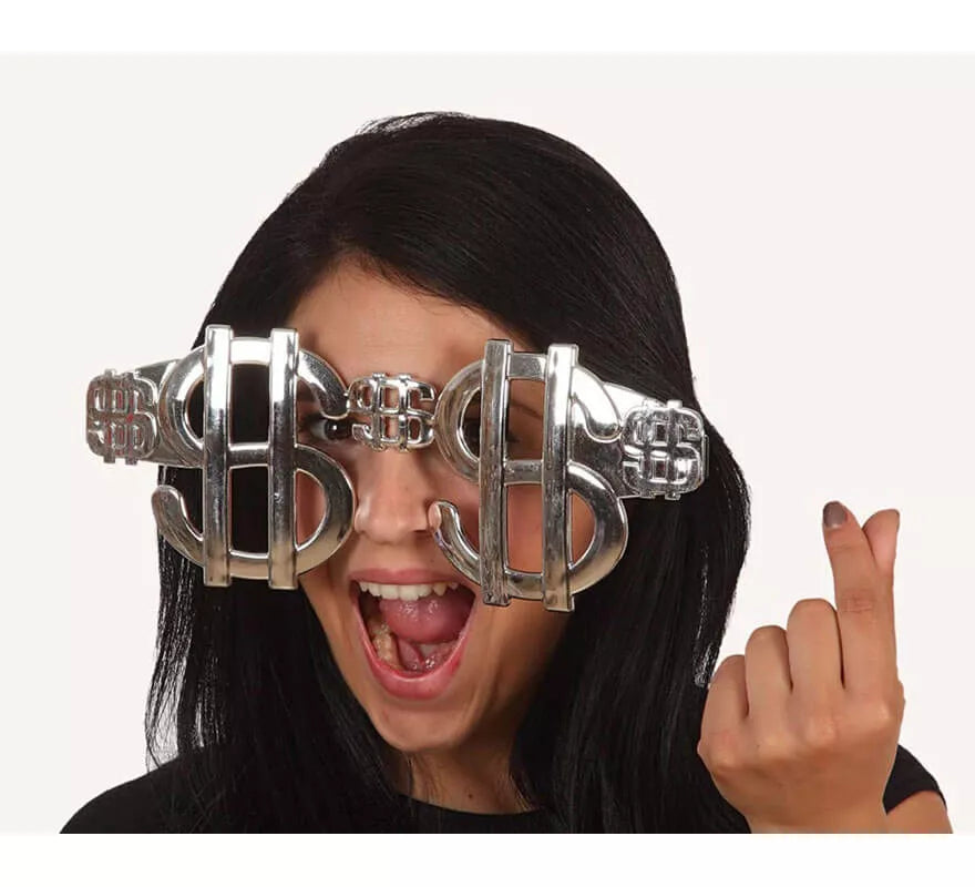 Translation missing: es.Gafas gigantes con el símbolor del Dolar