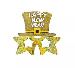 Gafas 'Happy New Year' Doradas
