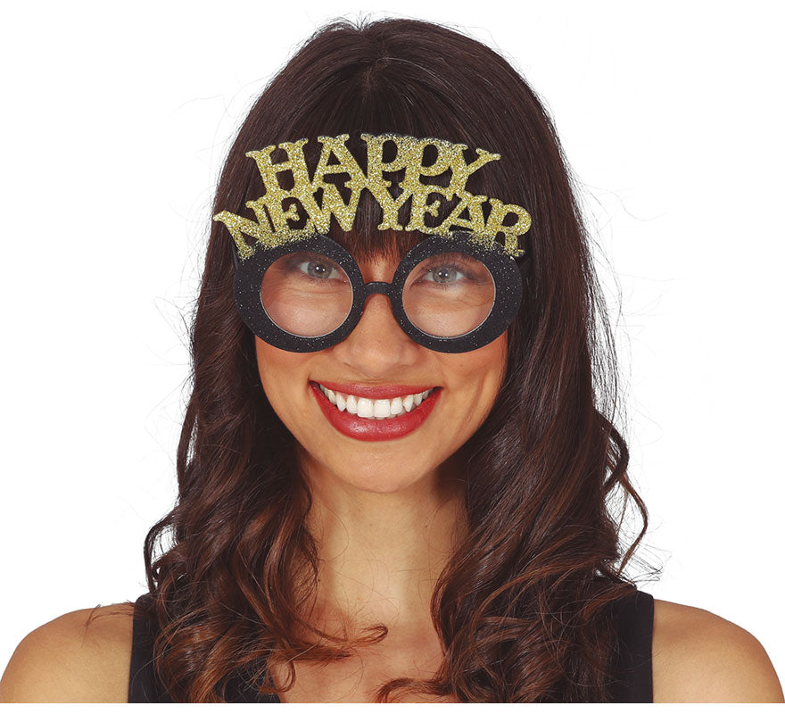 Translation missing: it.Gafas 'Happy New Year' Plata y Oro Surtido