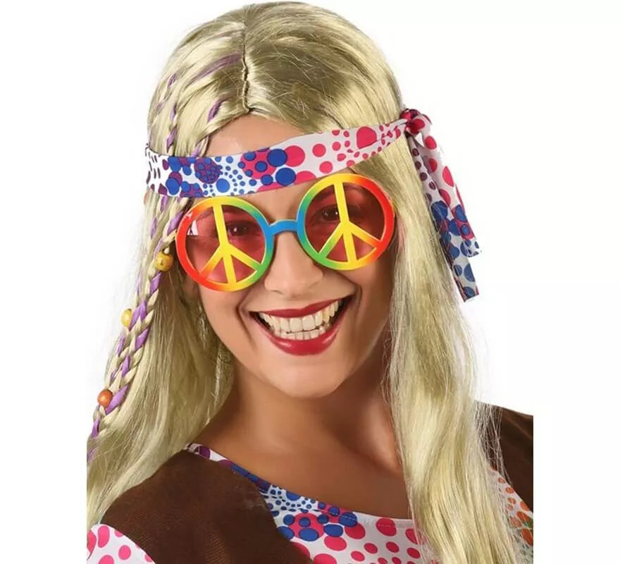 Translation missing: it.Gafas Hippie de la Paz Multicolor
