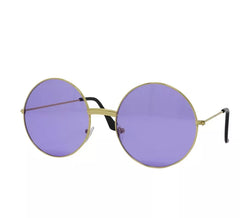 Grandi occhiali hippy. Disponibile in 4 colori assortiti