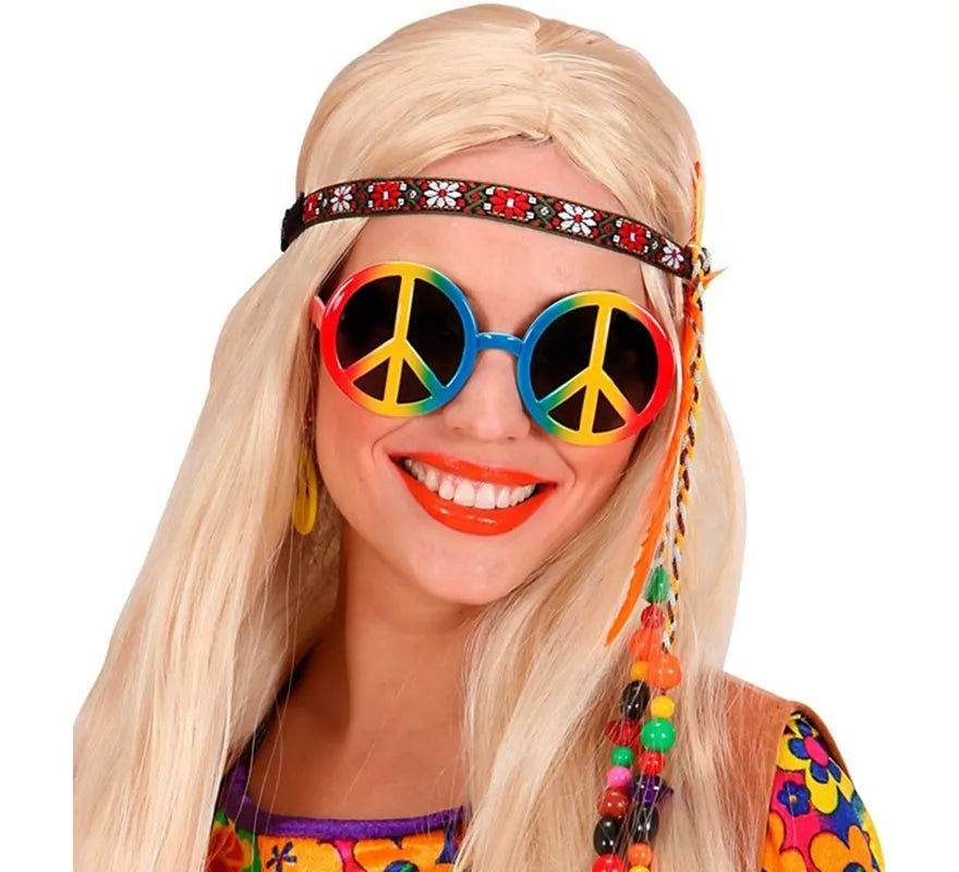 Translation missing: it.Gafas Hippies de la Paz multicolores