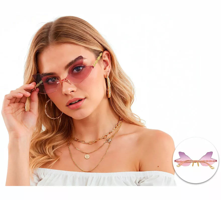 Translation missing: es.Gafas Mariposa rosas Efecto Degradado