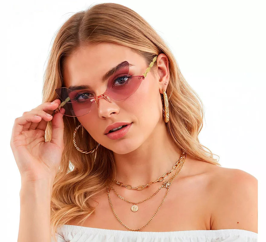 Translation missing: it.Gafas Mariposa rosas Efecto Degradado