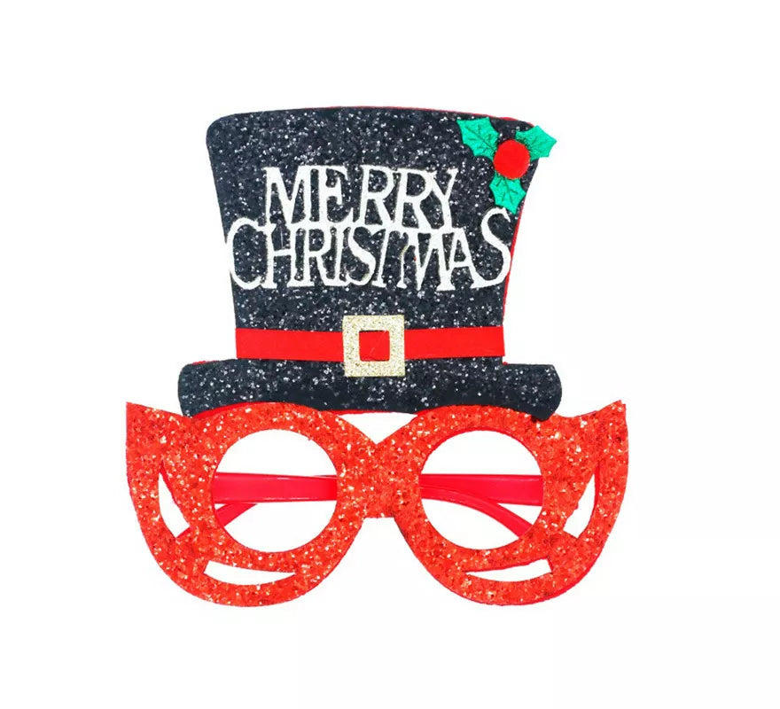 Translation missing: es.Gafas 'Merry Christmas' en Brillantina
