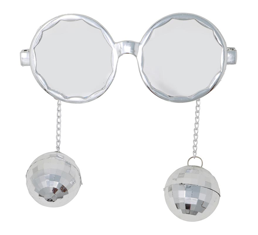 Translation missing: it.Gafas Plateadas Grandes con Bolas