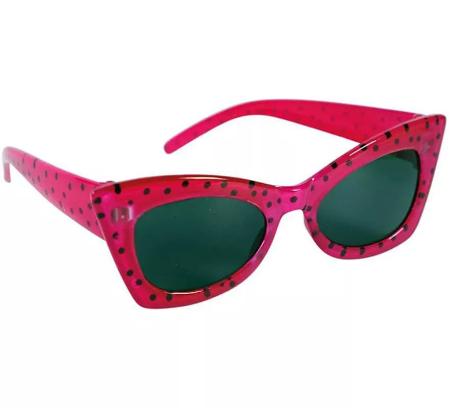 Translation missing: es.Gafas Rosas con Lunares Años 50