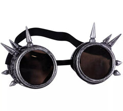 Occhiali steampunk con barbe