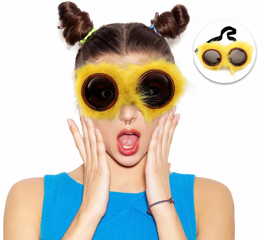 Translation missing: es.Gafas Steampunk con Pelo amarillo