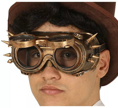 Occhiali Steampunk oro