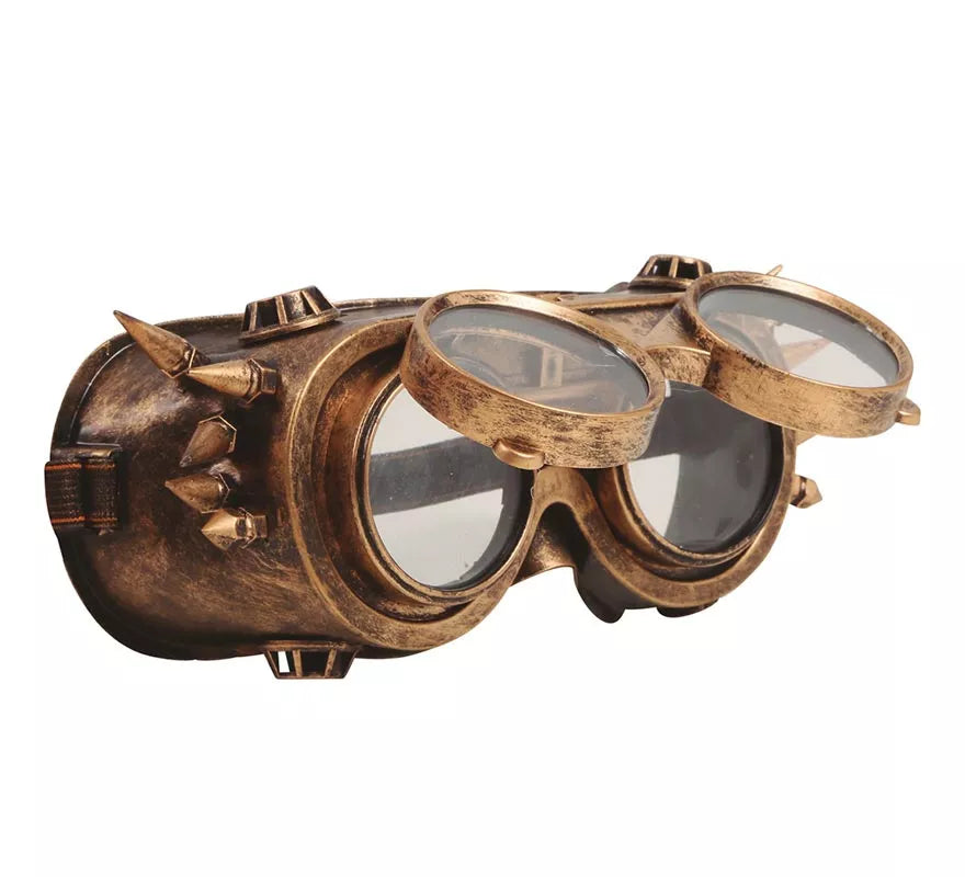 Translation missing: it.Gafas Steampunk Doradas