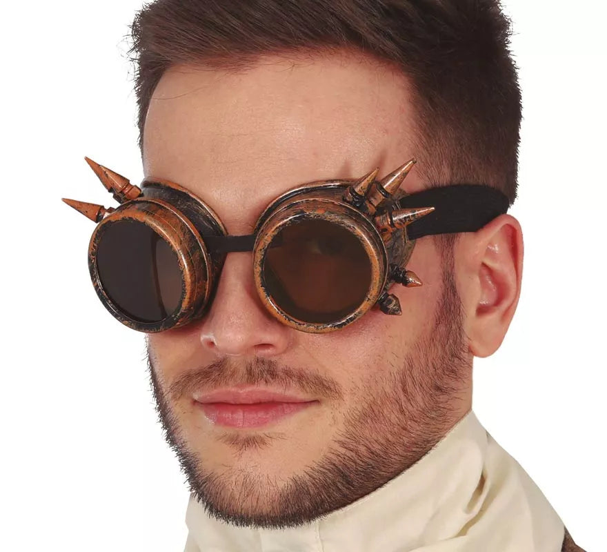 Translation missing: es.Gafas Steampunk Púas clásica adulto