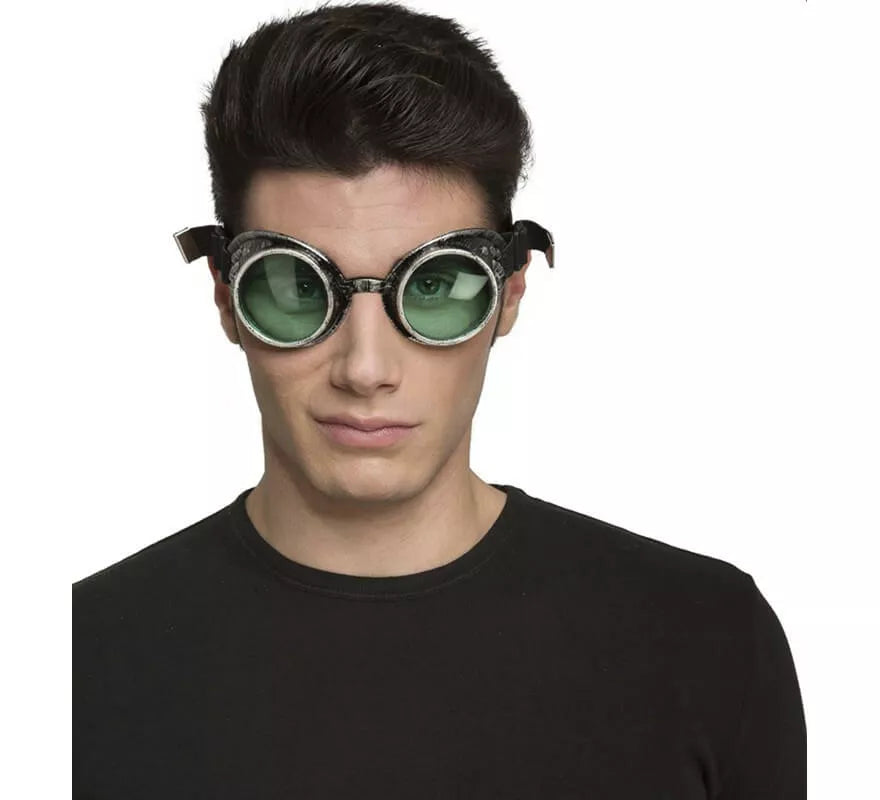 Translation missing: it.Gafas Steampunk verdes