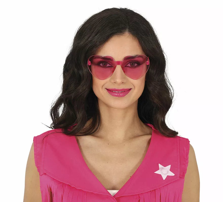 Translation missing: it.Gafas Transparentes de Corazón rosa
