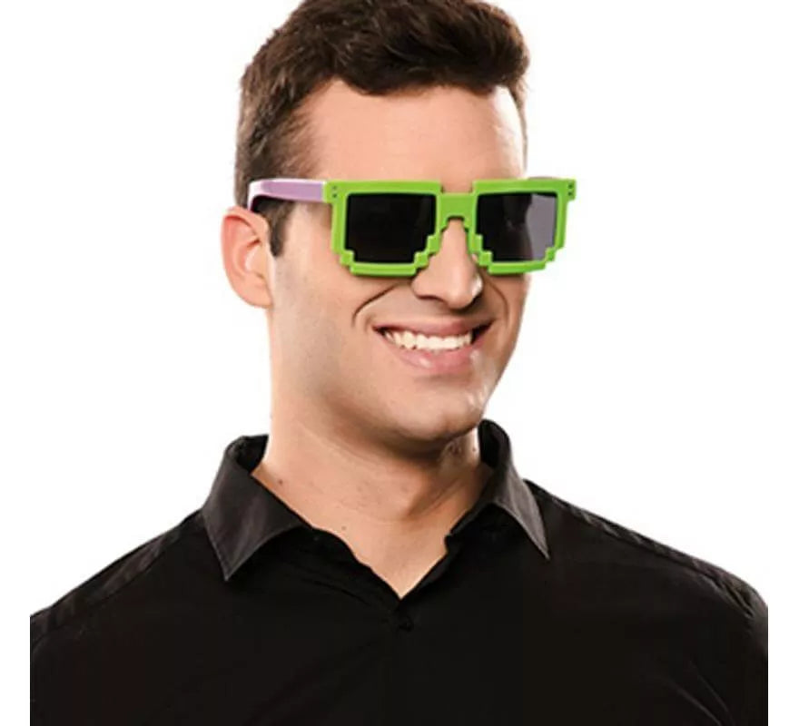 Translation missing: es.Gafas Verdes Pixeladas