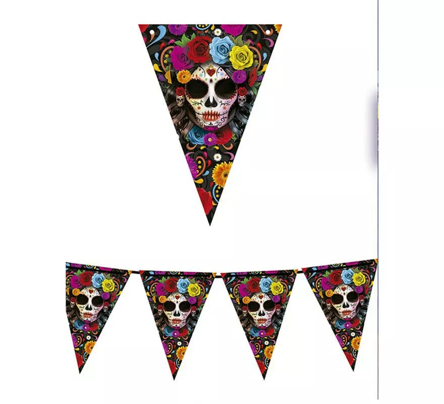 Translation missing: it.Gallardete Catrina colorida de 300 cm
