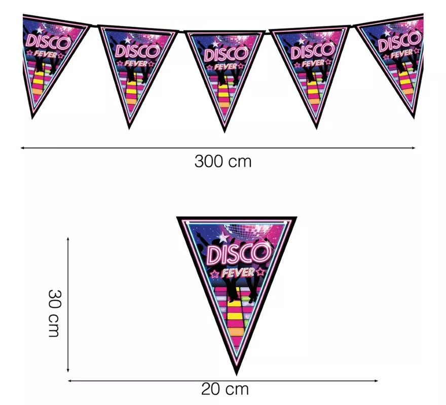 Translation missing: it.Gallardete Disco Fever Papel de 300 cm 20x30 cm