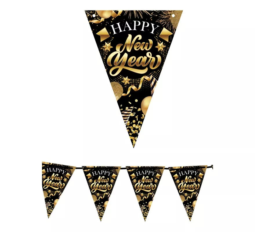 Translation missing: it.Gallardete Happy New Year 300 cm Papel