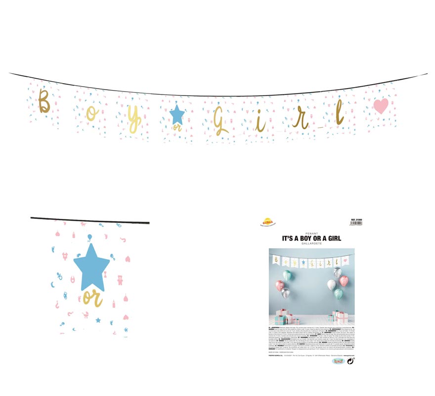 Translation missing: it.Gallardete It's a Boy or a Girl de 220 cm