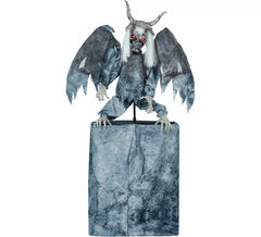 Gargoyle da 170 cm con luce, suono e movimento