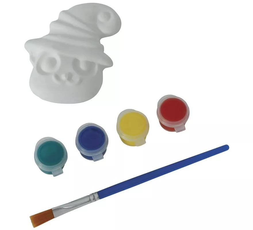 Translation missing: it.Gato Blanco para Pintar con Pinturas Incluidas