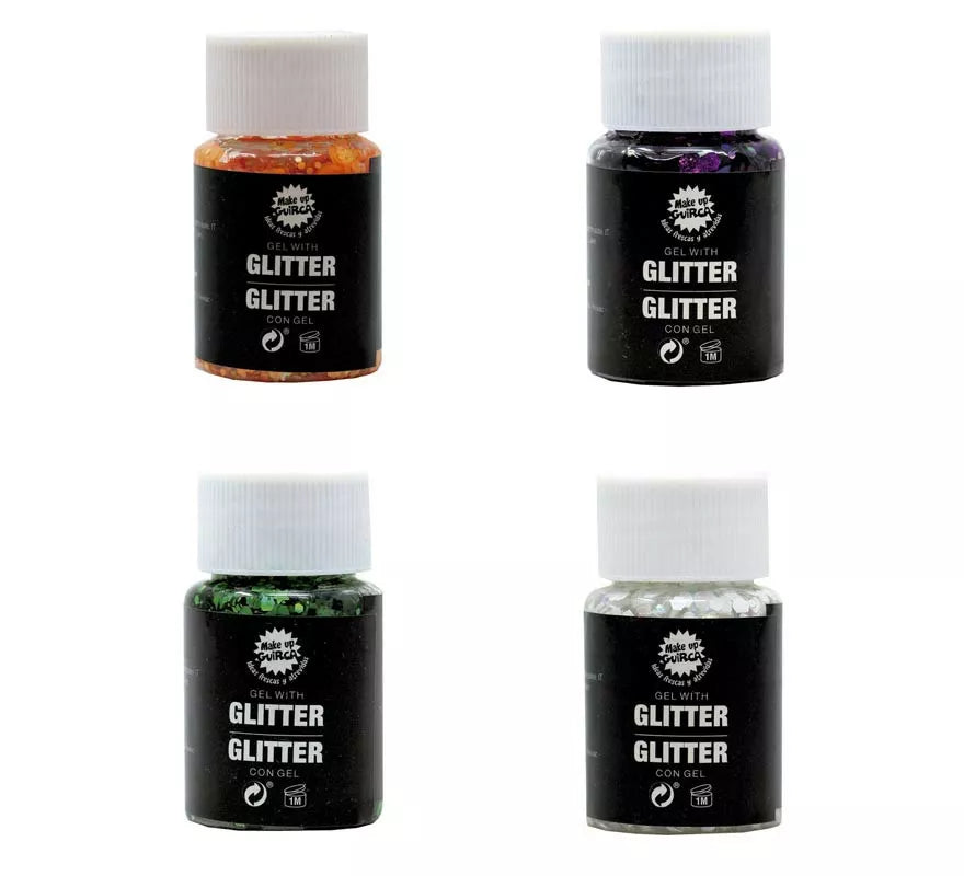 Translation missing: it.Gel con Glitter en varios colores de 20 gr