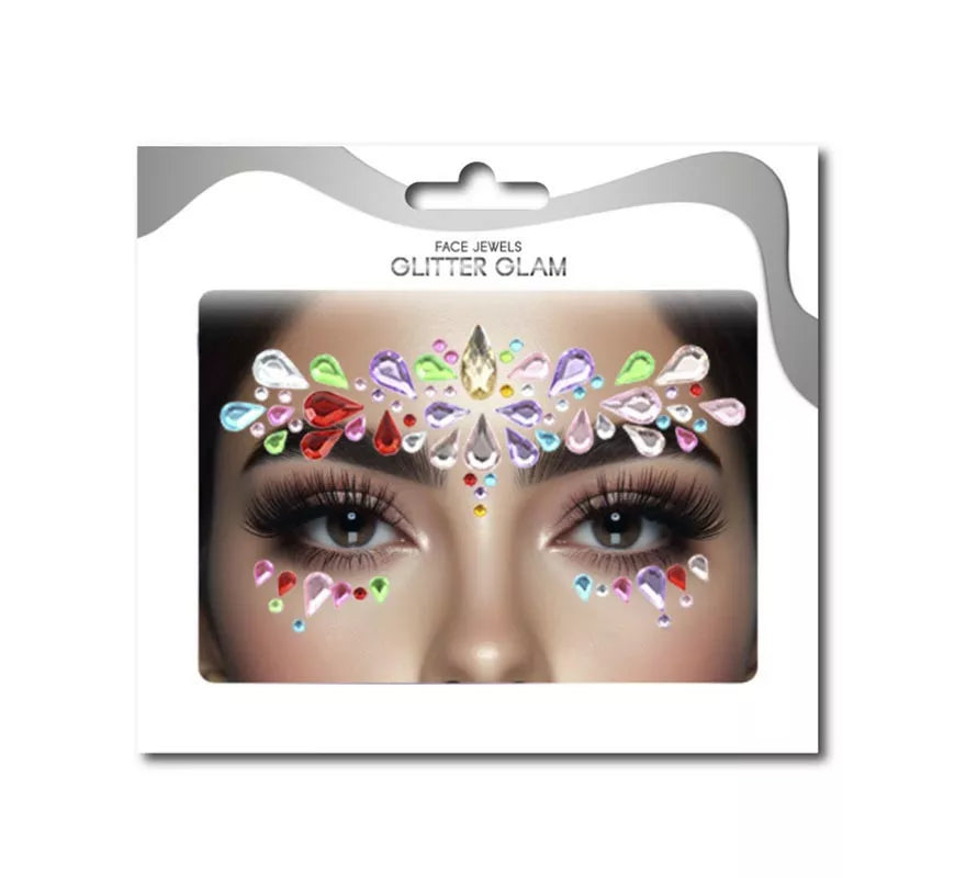 Translation missing: it.Gemas Faciales camino floral multicolor