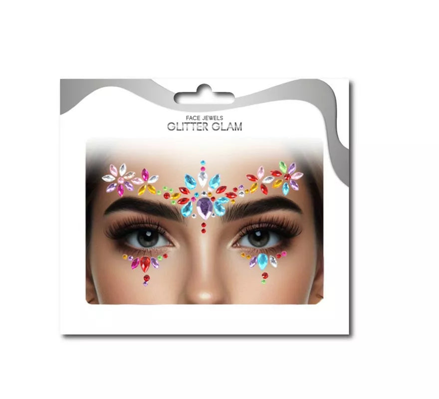 Translation missing: it.Gemas Faciales flores multicolor