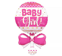 Palloncino in alluminio per bambina da 90 cm