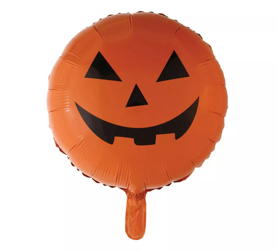 Translation missing: es.Globo de Foil Calabaza de Halloween de 46 cm