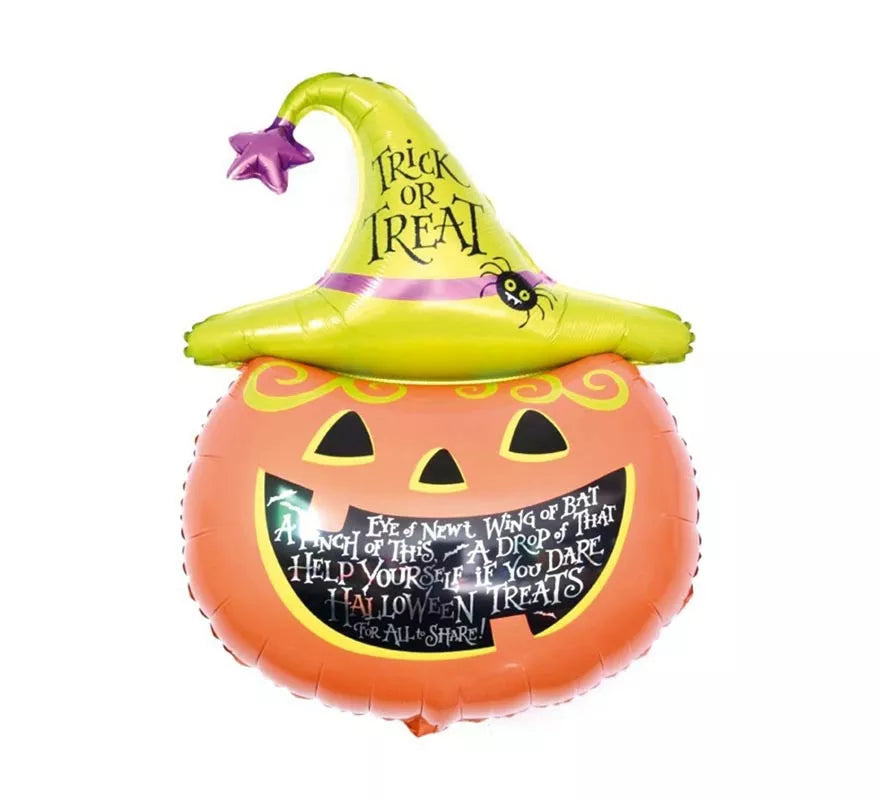 Translation missing: it.Globo de Foil Calabaza Trick or Treat de 61x91 cm