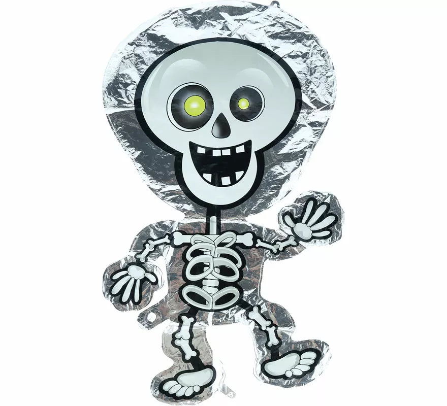 Translation missing: it.Globo de Foil Esqueleto de 65 cm