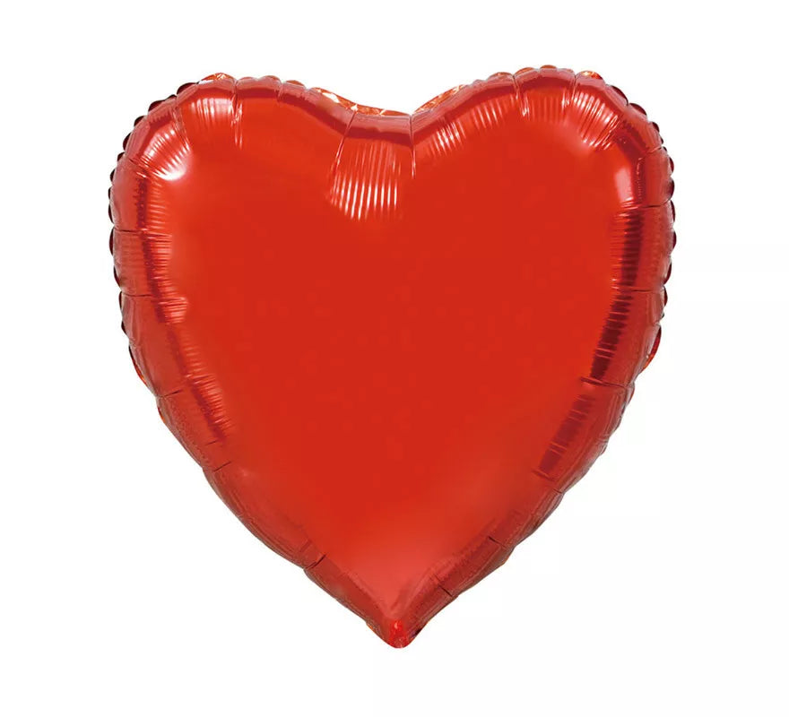 Translation missing: it.Globo de Foil XL Corazón Rojo de 92 cm